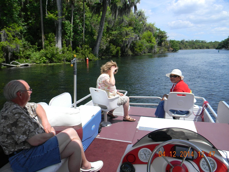 4. Brian, Janet & Cecille at Silver Glen Springs.JPG